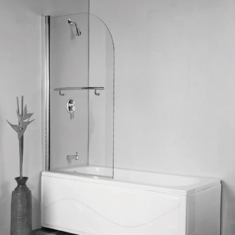 Ronde glazen badkuip Douche deuren Swing Bath Screens (BS-10T)